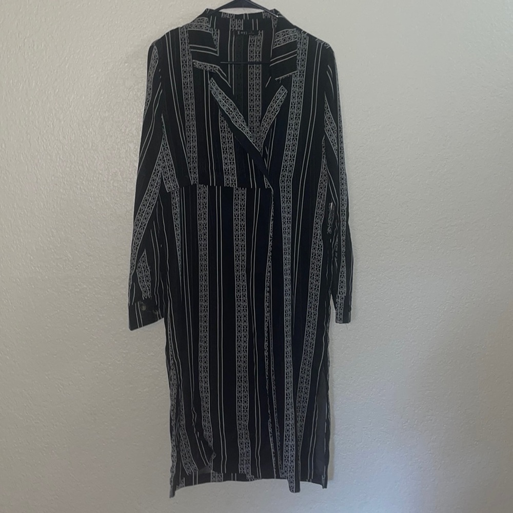 Black swim suit cover